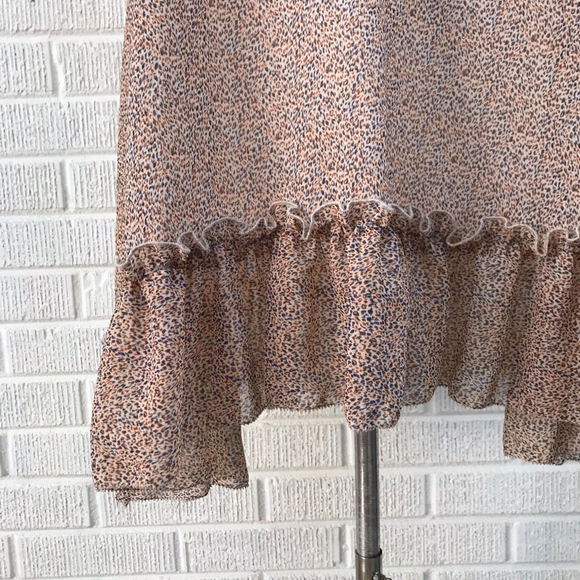 PJK Patrick J Kincaid Peasant Tunic Sheer Dress L - Picture 6 of 8